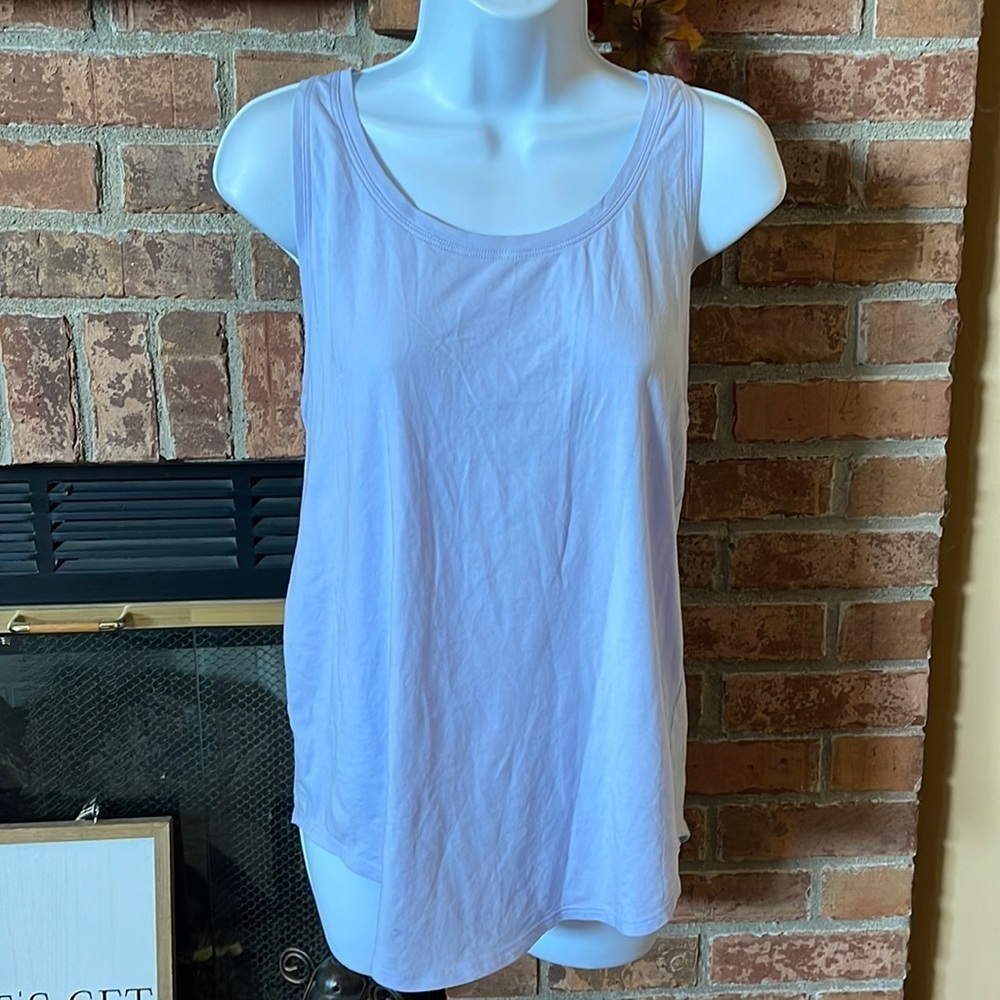 Lululemon Light Lilac Singlet Tank Top